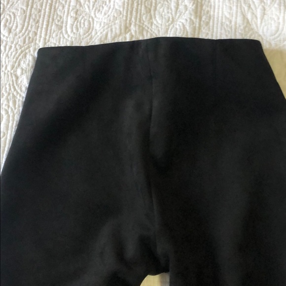 ZARA Suede ankle pants/leggings - Picture 3 of 5